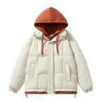 Fake two piece cotton jacket for both men and women, winter trend loose and thick casual cotton jacket for couples, cotton jacke eprolo