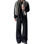 Cleanfit Double-Layer Faux Fur Collar Thickened Warm Winter Jacket for Men eprolo
