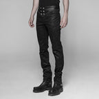 Gothic Men's Lolita Punk Vintage Pants LittleYogaSocks
