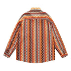 Ethnic Hollow-out Long-sleeved Shirt for Men and Women eprolo