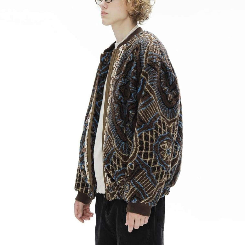 Men's Thick Lamb Wool Jacket With Added Fleece LittleYogaSocks