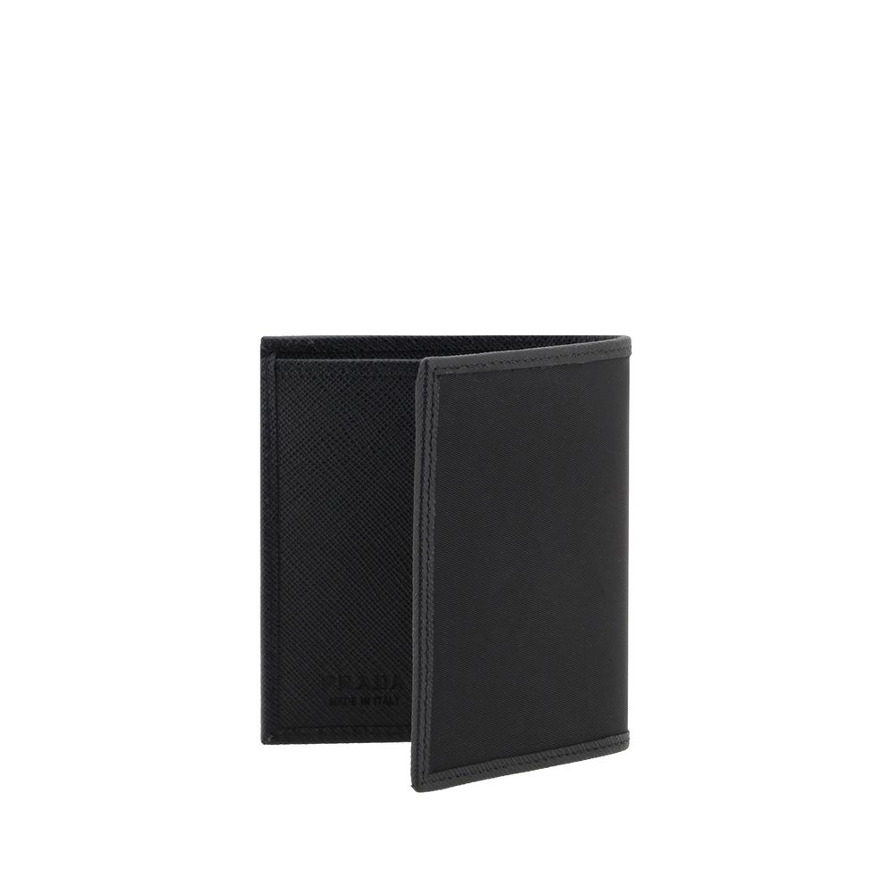 Prada Black Nylon Wallet Prada