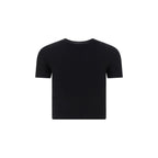 Fendi Black Cotton T-Shirt Fendi