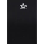 Fendi Black Cotton T-Shirt Fendi