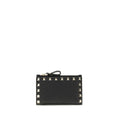 Valentino Garavani Black Calf Leather Bos Taurus Wallet Valentino Garavani