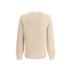 Fendi Beige Wool Oves Aries Sweatshirt Fendi