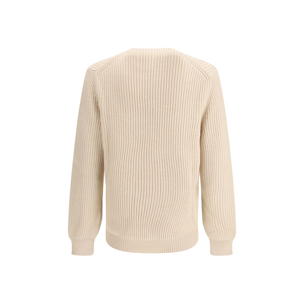Fendi Beige Wool Oves Aries Sweatshirt Fendi