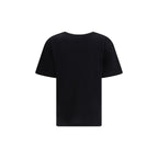 Valentino Black Cotton T-Shirt Valentino