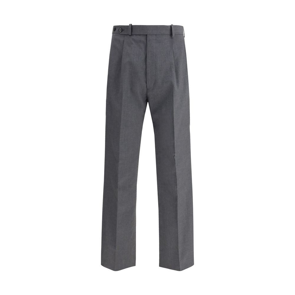 Prada Gray Wool Oves Aries Dress Pants Prada