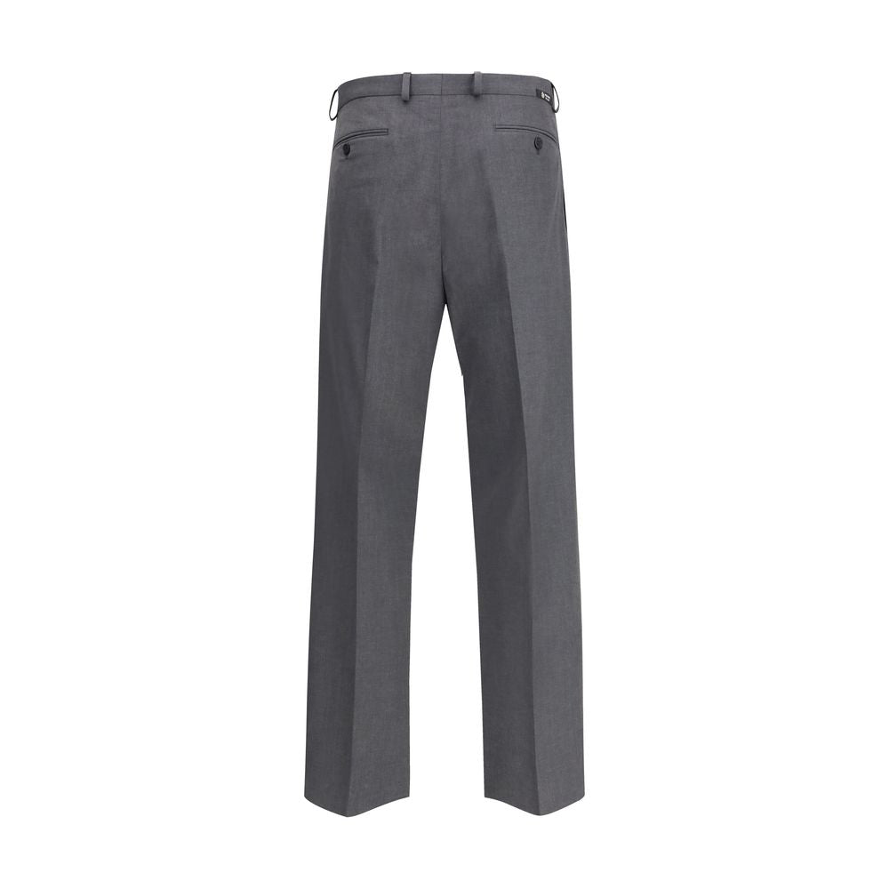 Prada Gray Wool Oves Aries Dress Pants Prada