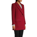 Fendi Multicolor Virgin Wool Coat Fendi