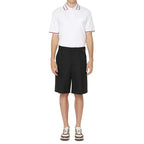 Gucci Black Polyester Bermuda Shorts Gucci
