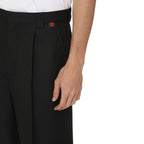 Gucci Black Polyester Bermuda Shorts Gucci