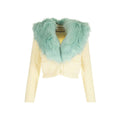 Gucci White Wool Cardigan Gucci