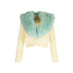 Gucci White Wool Cardigan Gucci