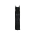 Saint Laurent Black Acetate Casual Dress Saint Laurent