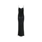 Saint Laurent Black Acetate Casual Dress Saint Laurent