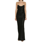 Saint Laurent Black Acetate Casual Dress Saint Laurent
