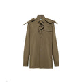 Prada Bicolor Cotton Dress Shirt Prada