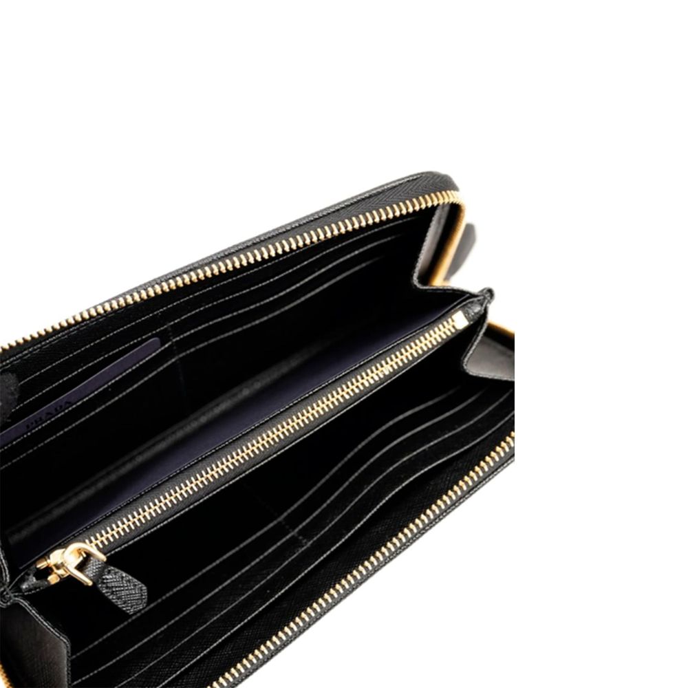 Prada Black Nylon Wallet Prada