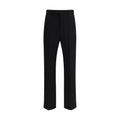 Valentino Black Wool Oves Aries Dress Pants Valentino