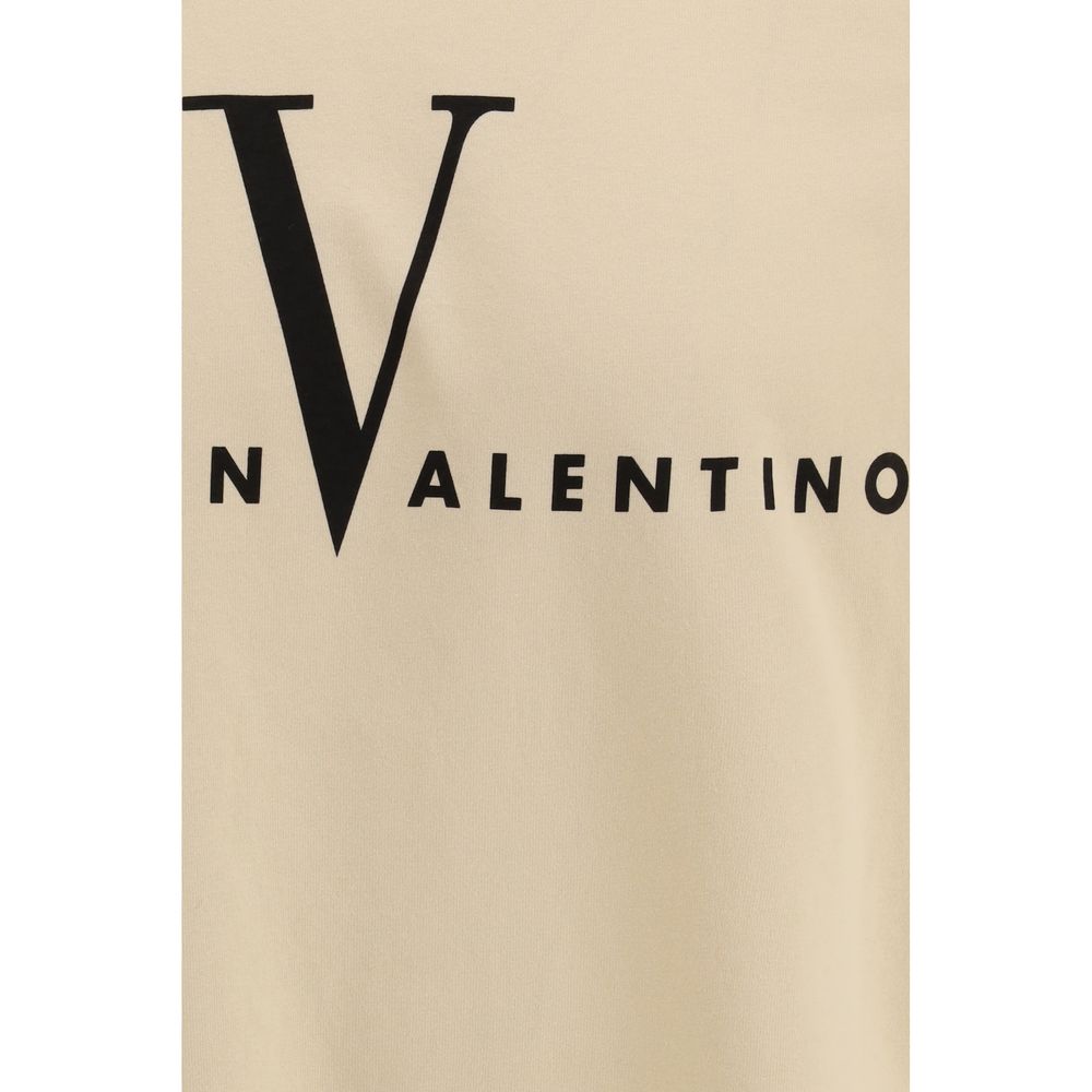 Valentino Beige Cotton T-Shirt Valentino