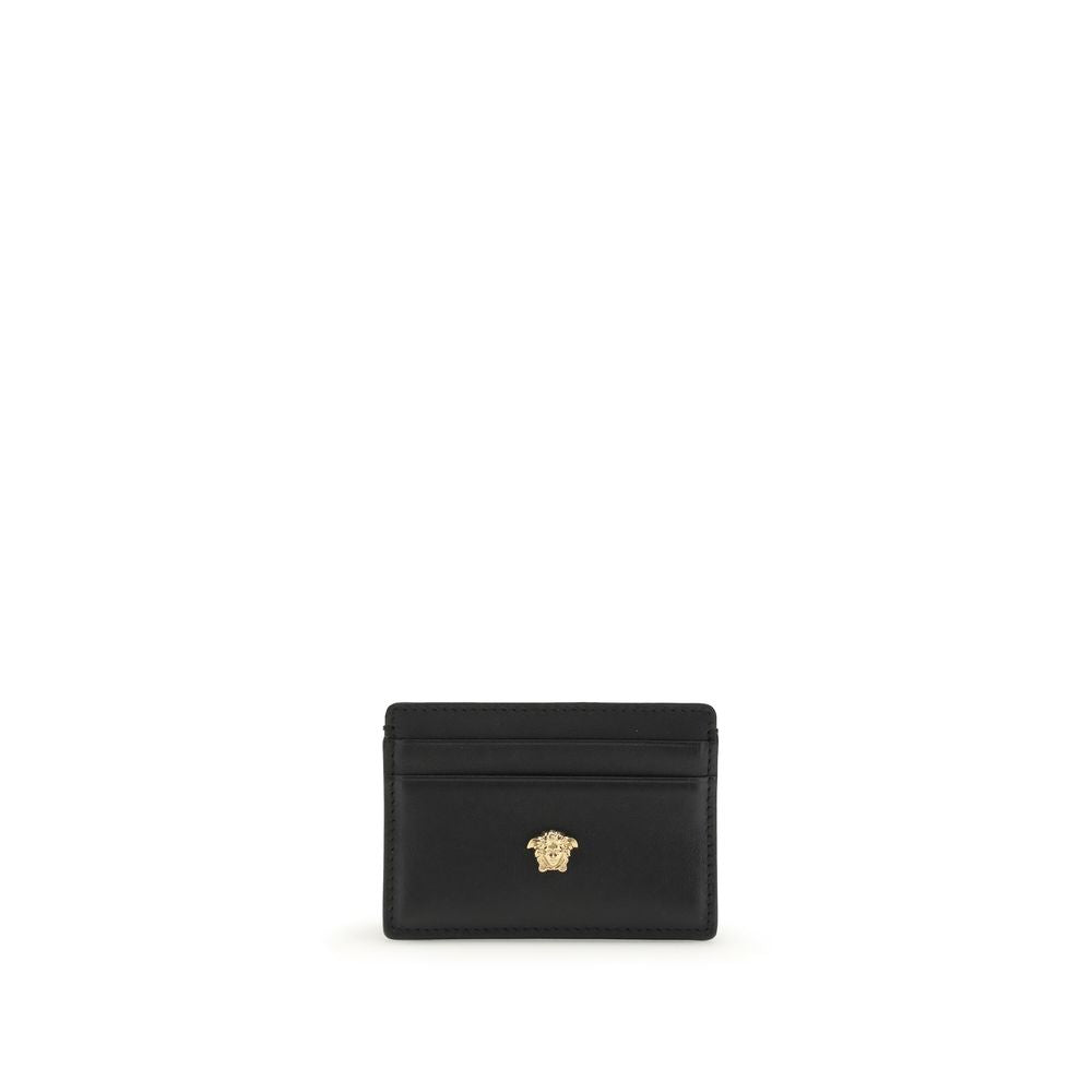 Versace Black Calf Leather Bos Taurus Wallet - VELORIA - Thread of Generations