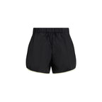 Prada Black Recycled Polyamide Bermuda Shorts Prada