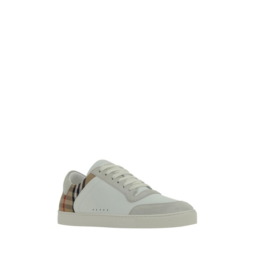 Burberry White Rubber Sneakers Burberry