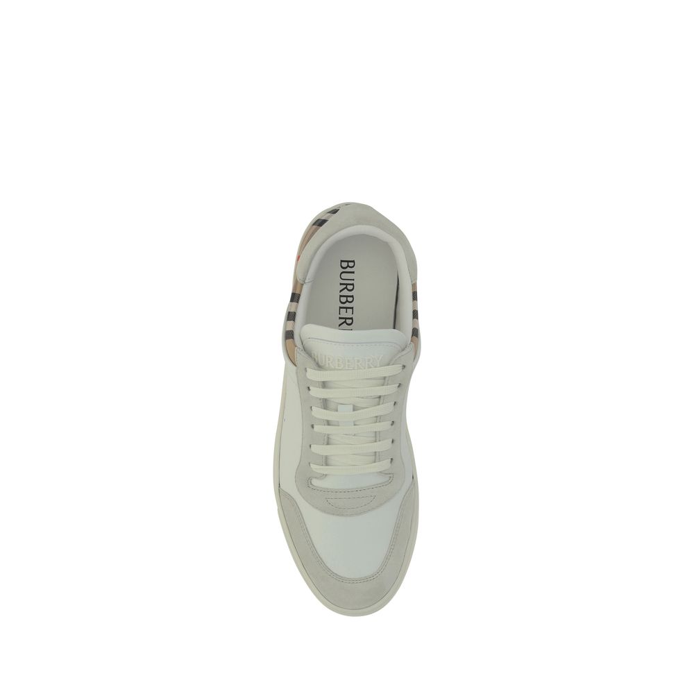 Burberry White Rubber Sneakers Burberry