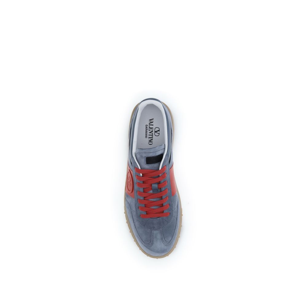 Valentino Garavani Multicolor Calf Leather Bos Taurus Low Top Sneakers Valentino Garavani