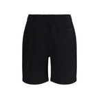 Burberry Black Cotton Bermuda Shorts Burberry