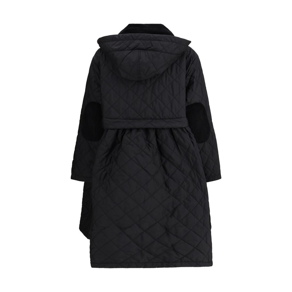 Barbour Black Polyester Coat Barbour