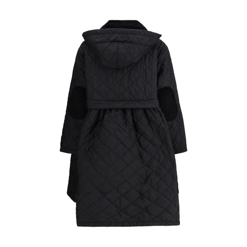 Barbour Black Polyester Coat Barbour