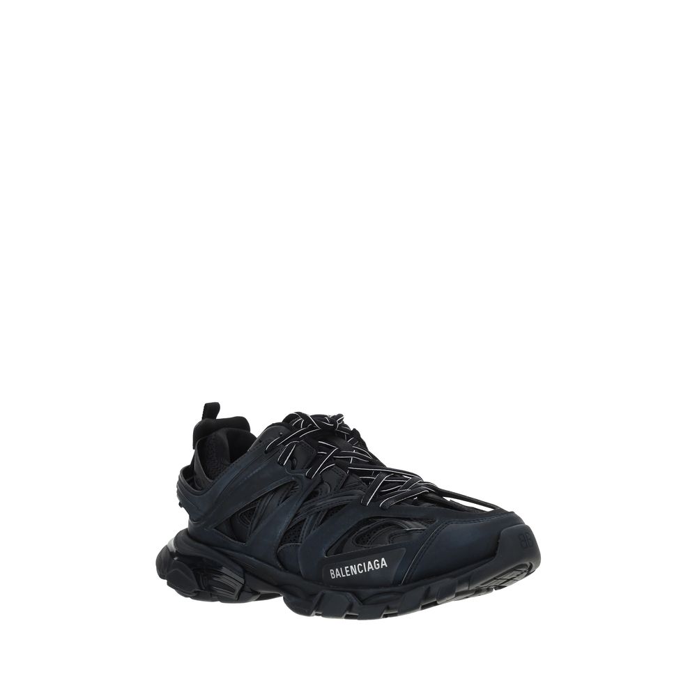Balenciaga Black Polyethylene Athletic Sneakers Balenciaga