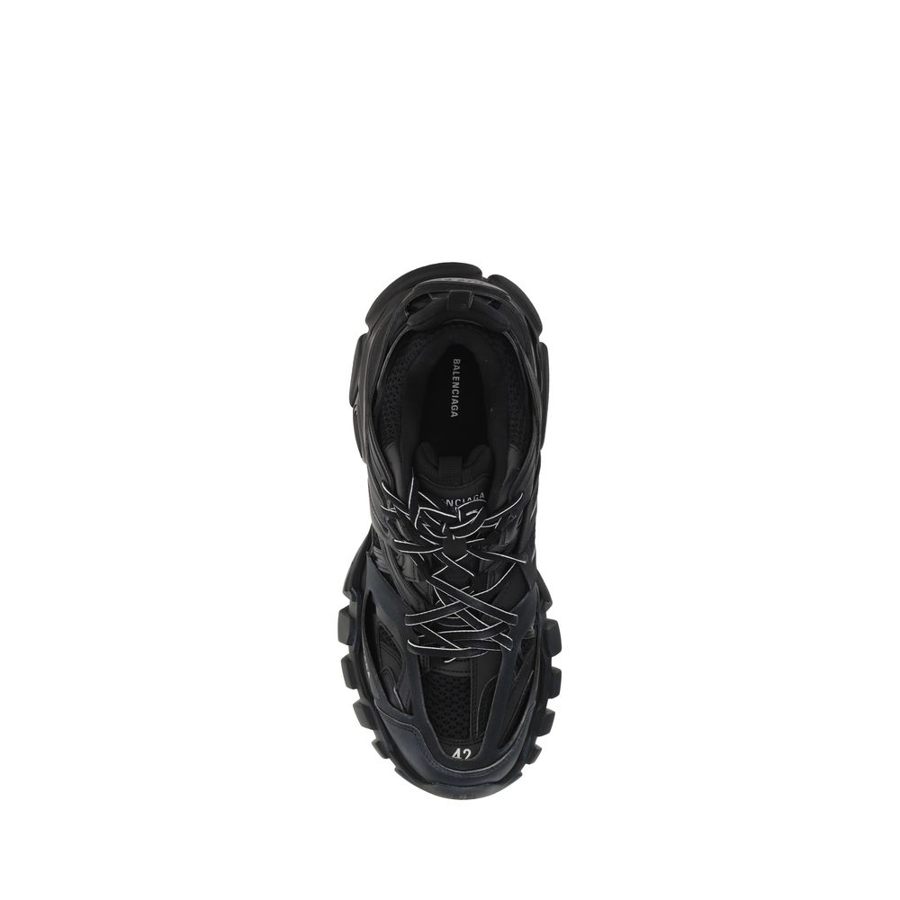 Balenciaga Black Polyethylene Athletic Sneakers Balenciaga