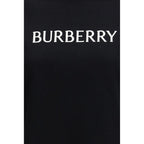 Burberry Black Cotton T-Shirt Burberry