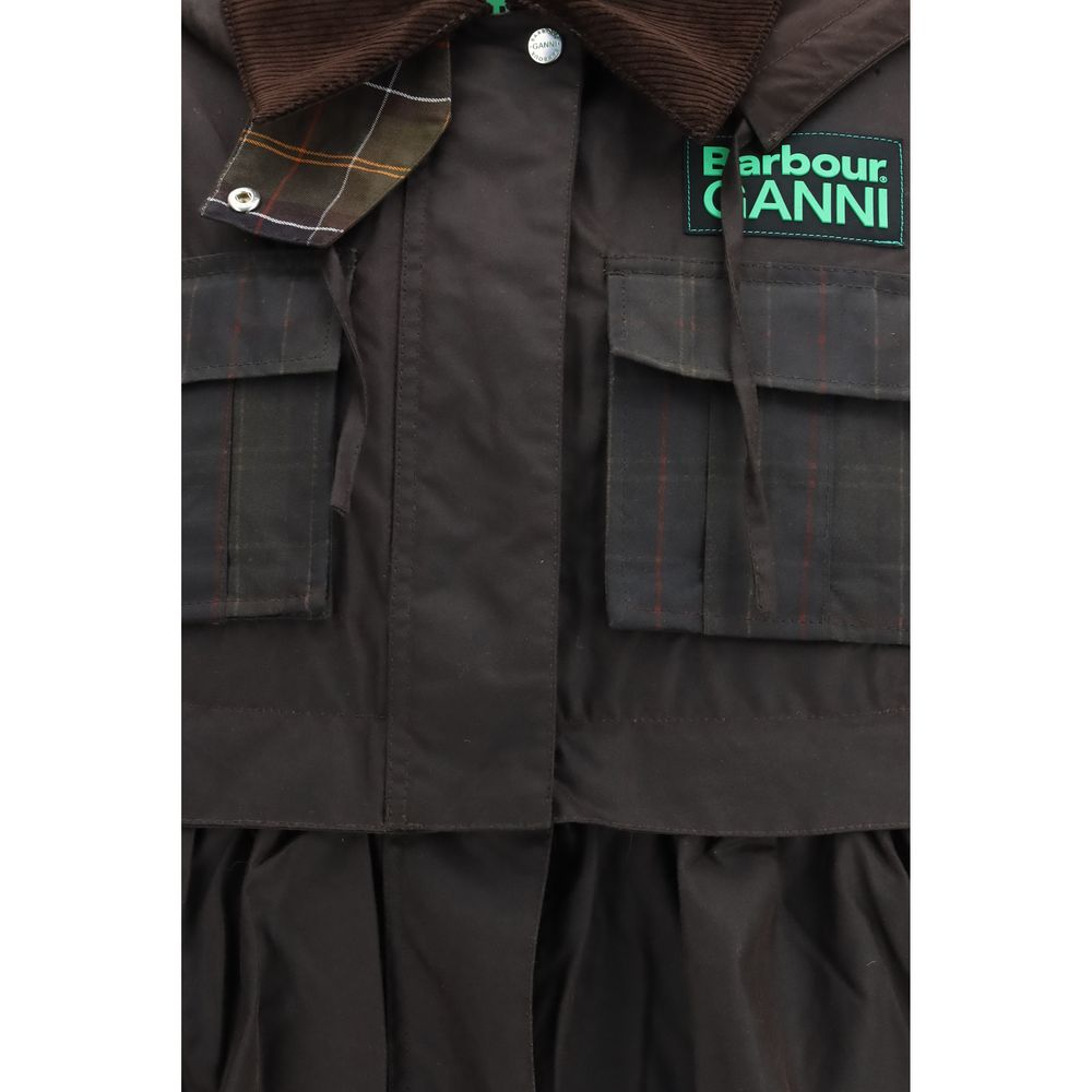 Barbour Brown Cotton Coat Barbour