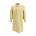 Burberry Beige Cotton Trench Coat Burberry