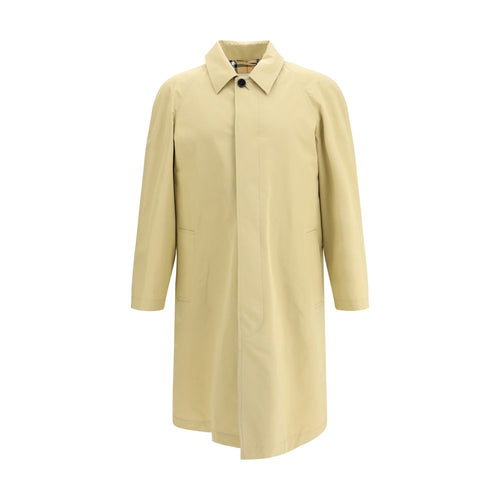 Burberry Beige Cotton Trench Coat Burberry