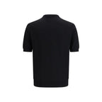 Prada Black Fleece Wool T-Shirt Prada