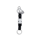 Prada Black Nylon Keychain Prada