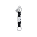 Prada Black Nylon Keychain Prada