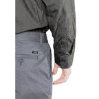 Armani Exchange Blue Cotton Skinny Pants Armani Exchange