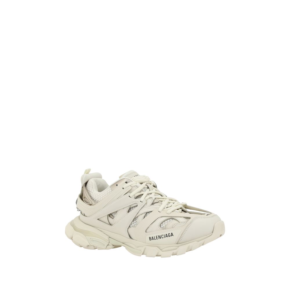 Balenciaga White Polyethylene Athletic Sneakers Balenciaga