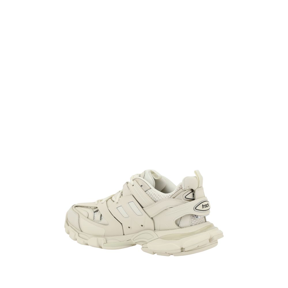 Balenciaga White Polyethylene Athletic Sneakers Balenciaga