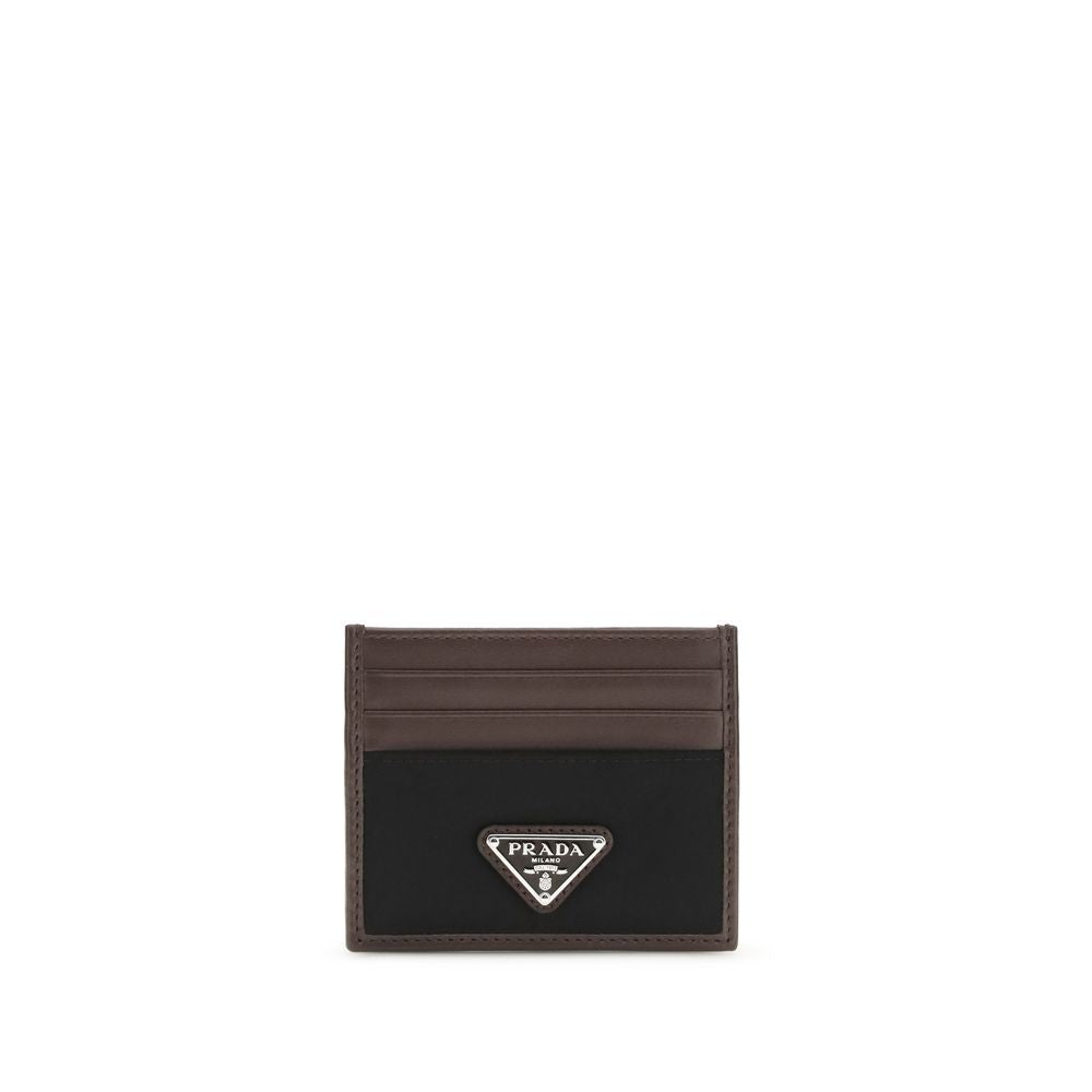 Prada Brown Calf Leather Bos Taurus Wallet Prada