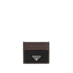 Prada Brown Calf Leather Bos Taurus Wallet Prada