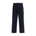 Burberry Blue Cotton Cargo Pants Burberry