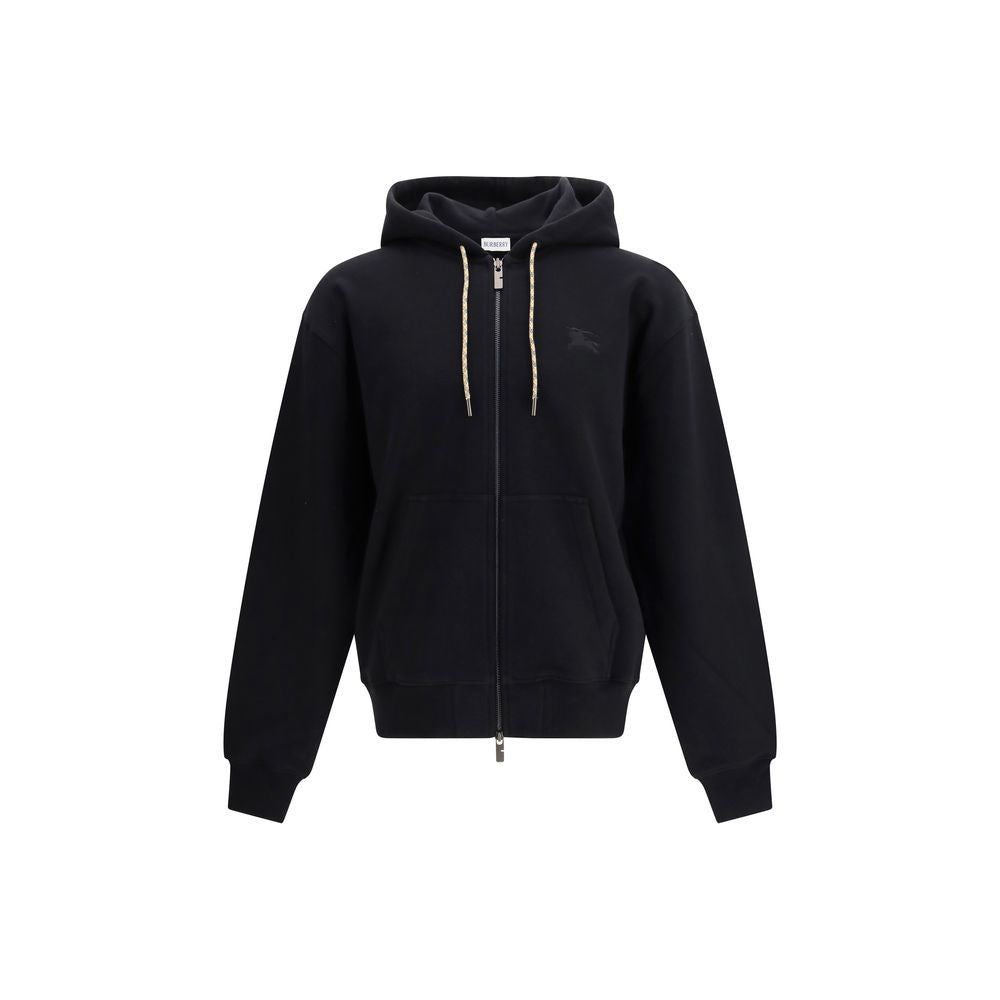 Burberry Black Cotton Sweatshirt Burberry